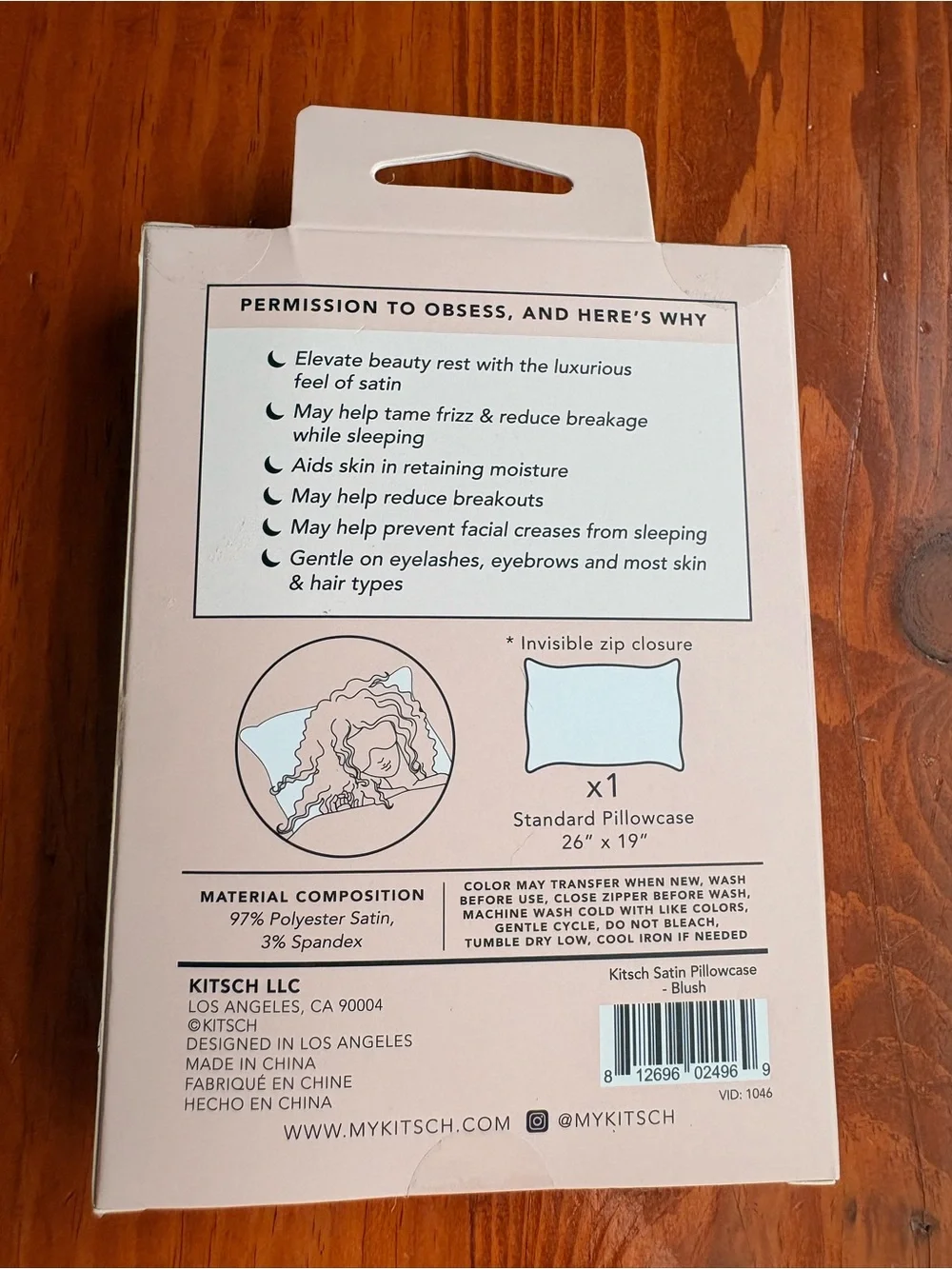 Kitsch soft satin